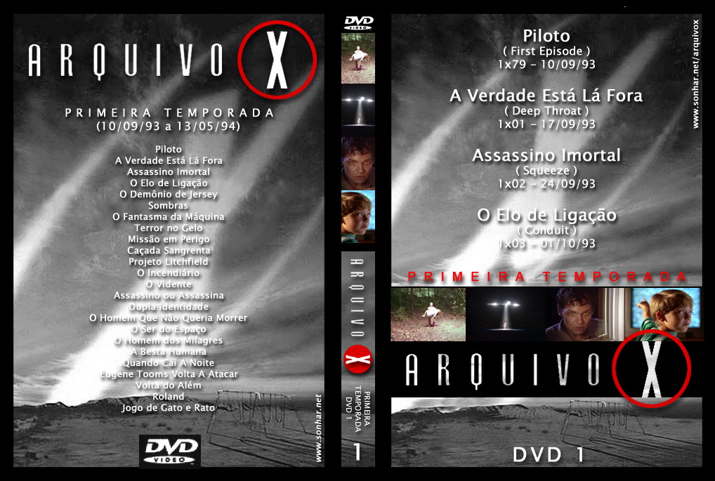 Arquivo X The Dvd Covers